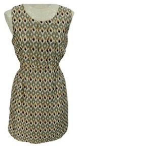 Sugar Hill Boutique Women's Sleeveless‎ Keyhole Abstract Dress Size Large